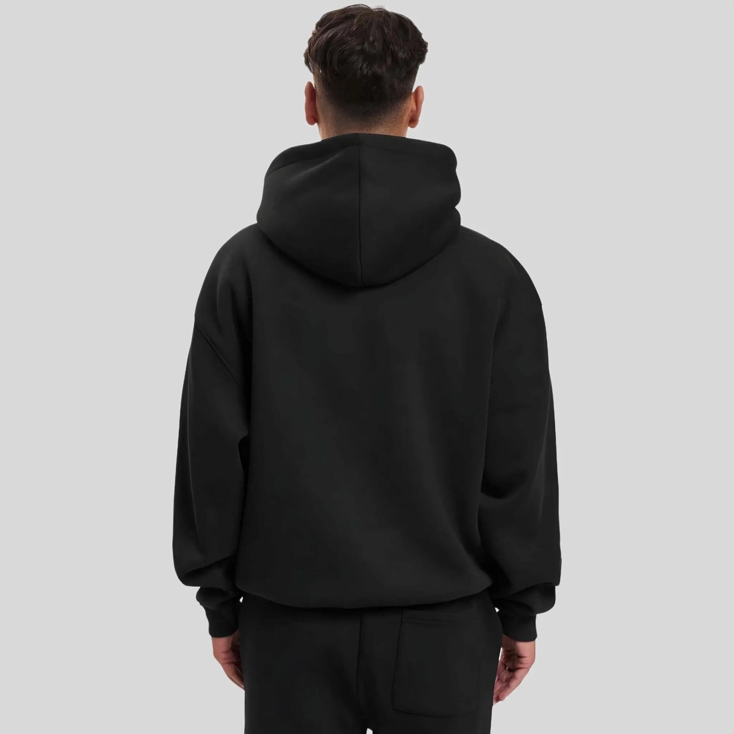 Plain Black Hoodie