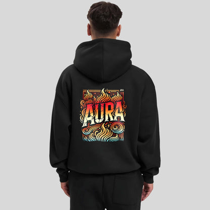 Aura Black Hoodie