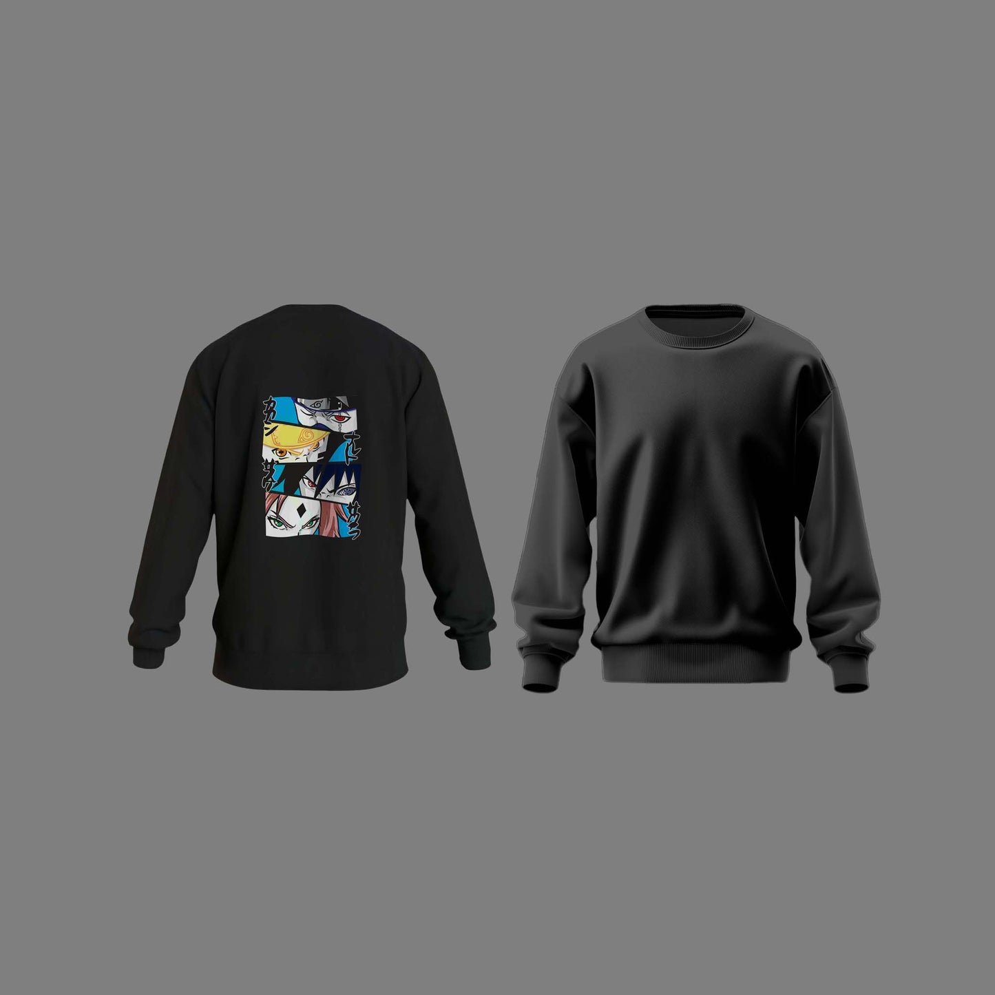 Naruto Team Black Sweatshirt