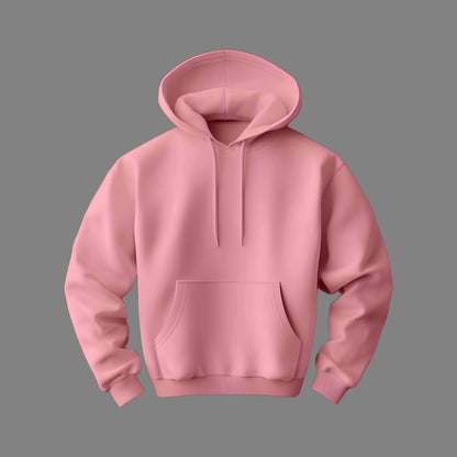 Plain Light Baby Pink Hoodie