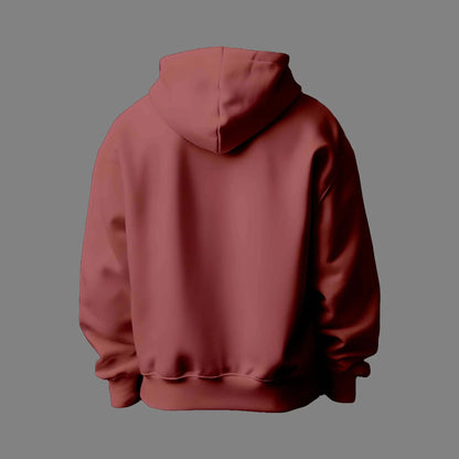 Plain Maroon Hoodie