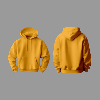 Plain Mustard Yellow Hoodie