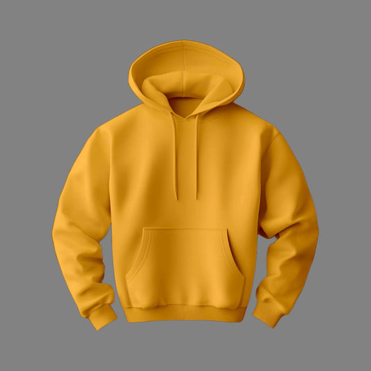 Plain Mustard Yellow Hoodie