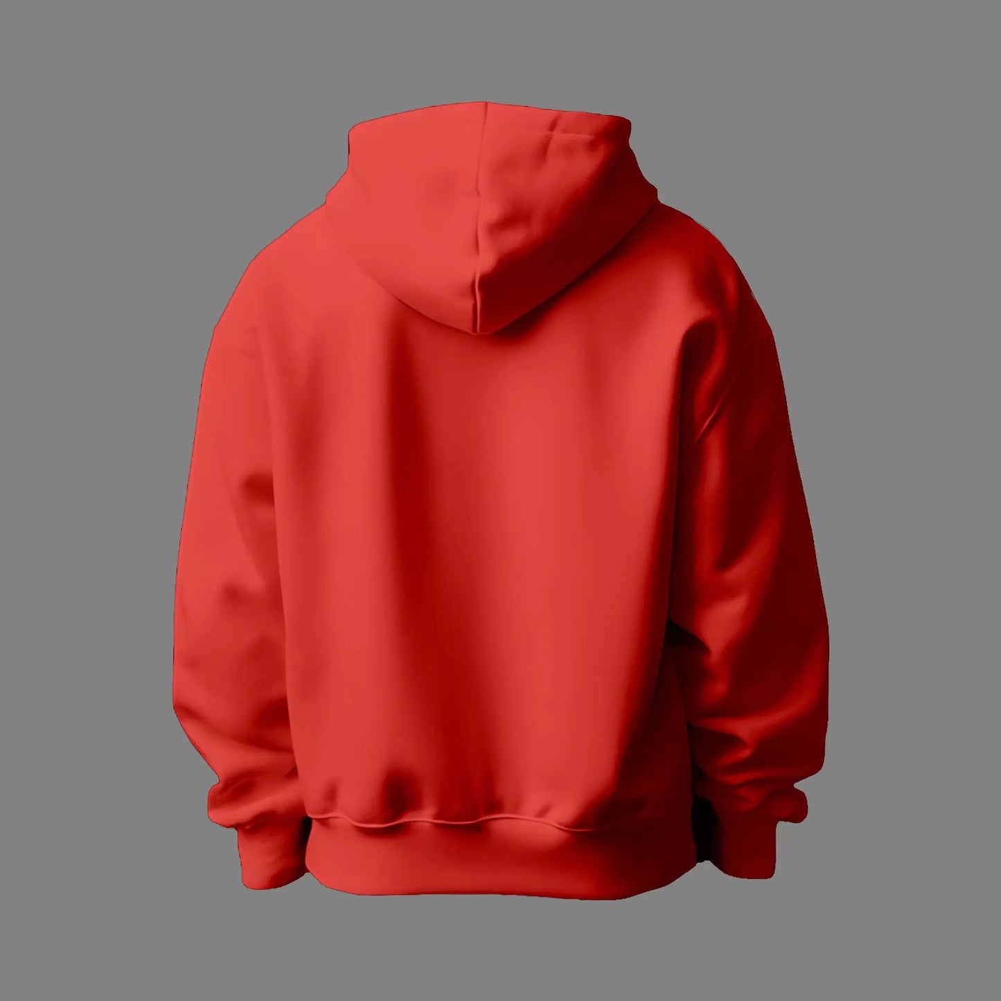 Plain Red Hoodie