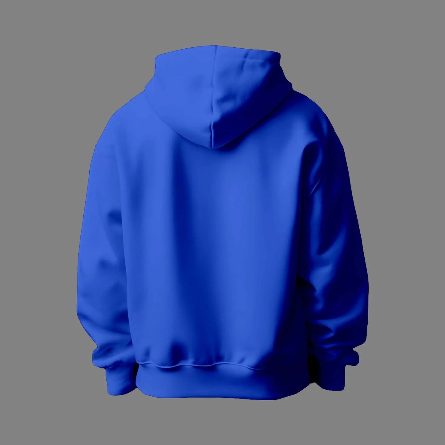 Plain Royal Blue Hoodie