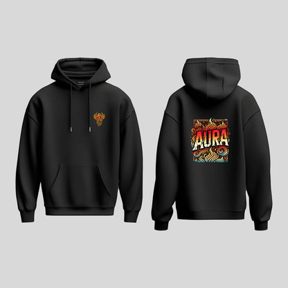 Aura Black Hoodie