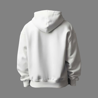 Plain White Hoodie