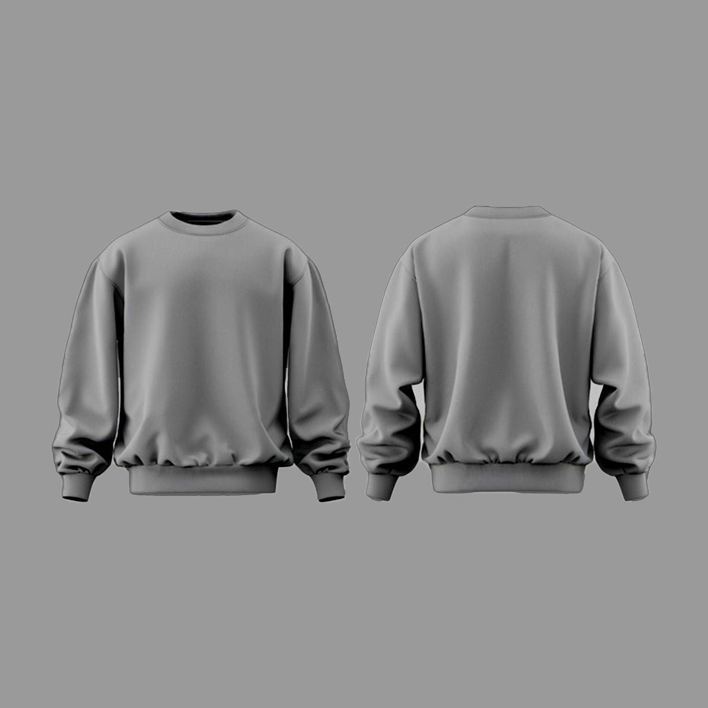 Plain Grey Sweatshirt