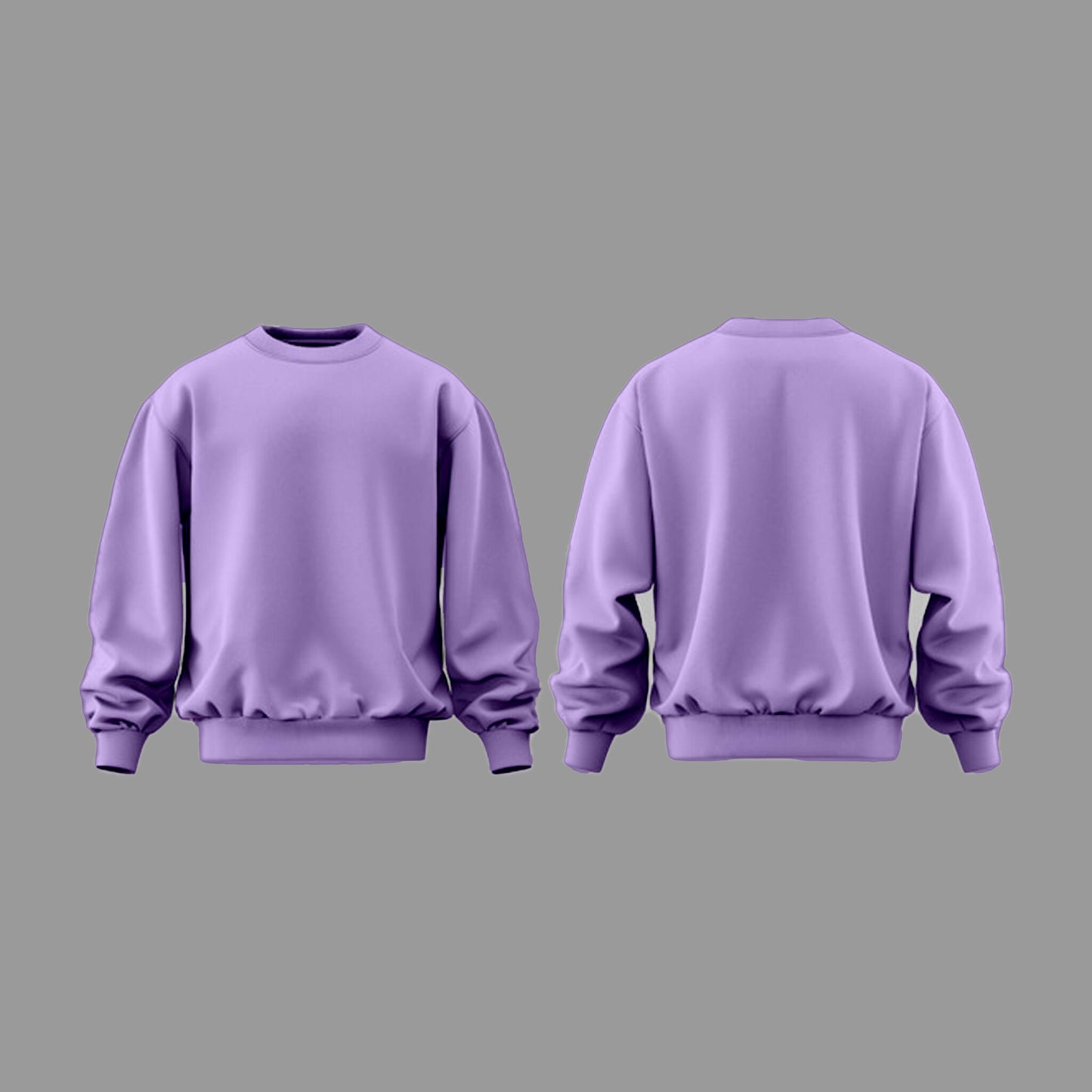 Plain Lavender Sweatshirt