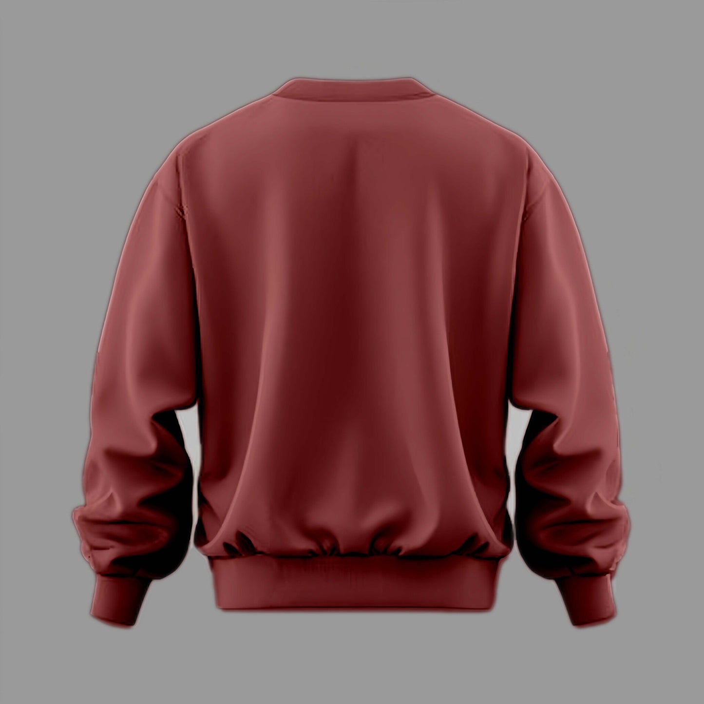 Plain Maroon Sweatshirt