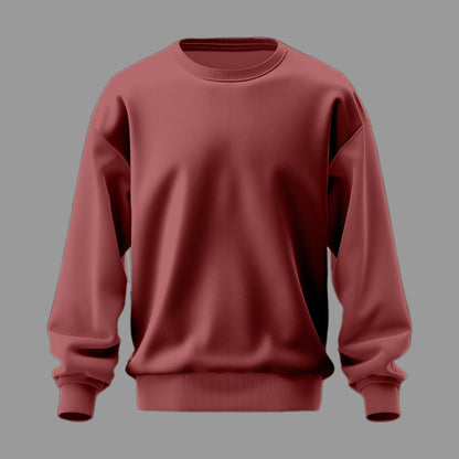 Plain Maroon Sweatshirt