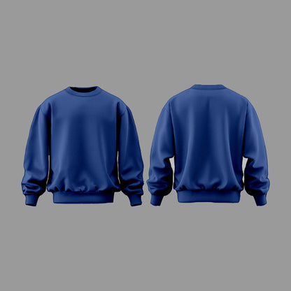 Plain Navy Blue Sweatshirts