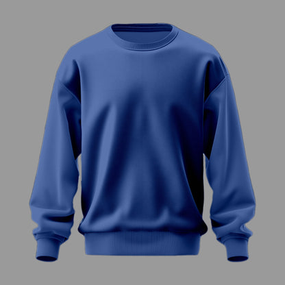 Plain Navy Blue Sweatshirts